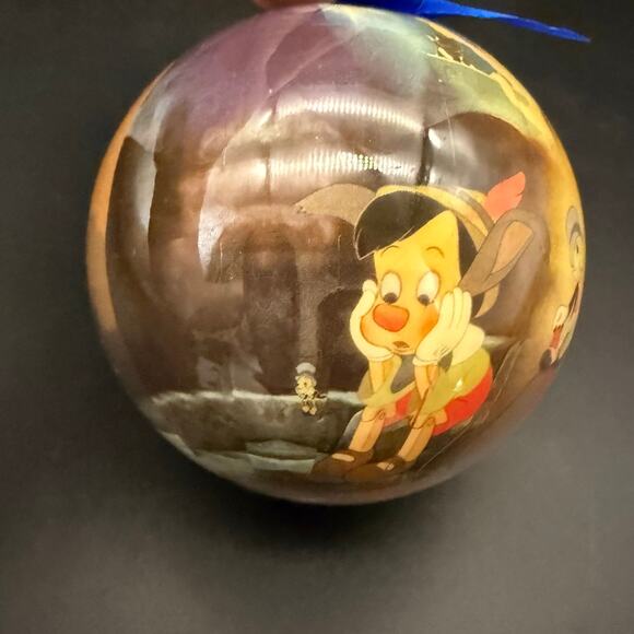 Vintage Disney Pinocchio Christmas Tree Ornament Jiminy Cricket Blue Fairy - Picture 4 of 8